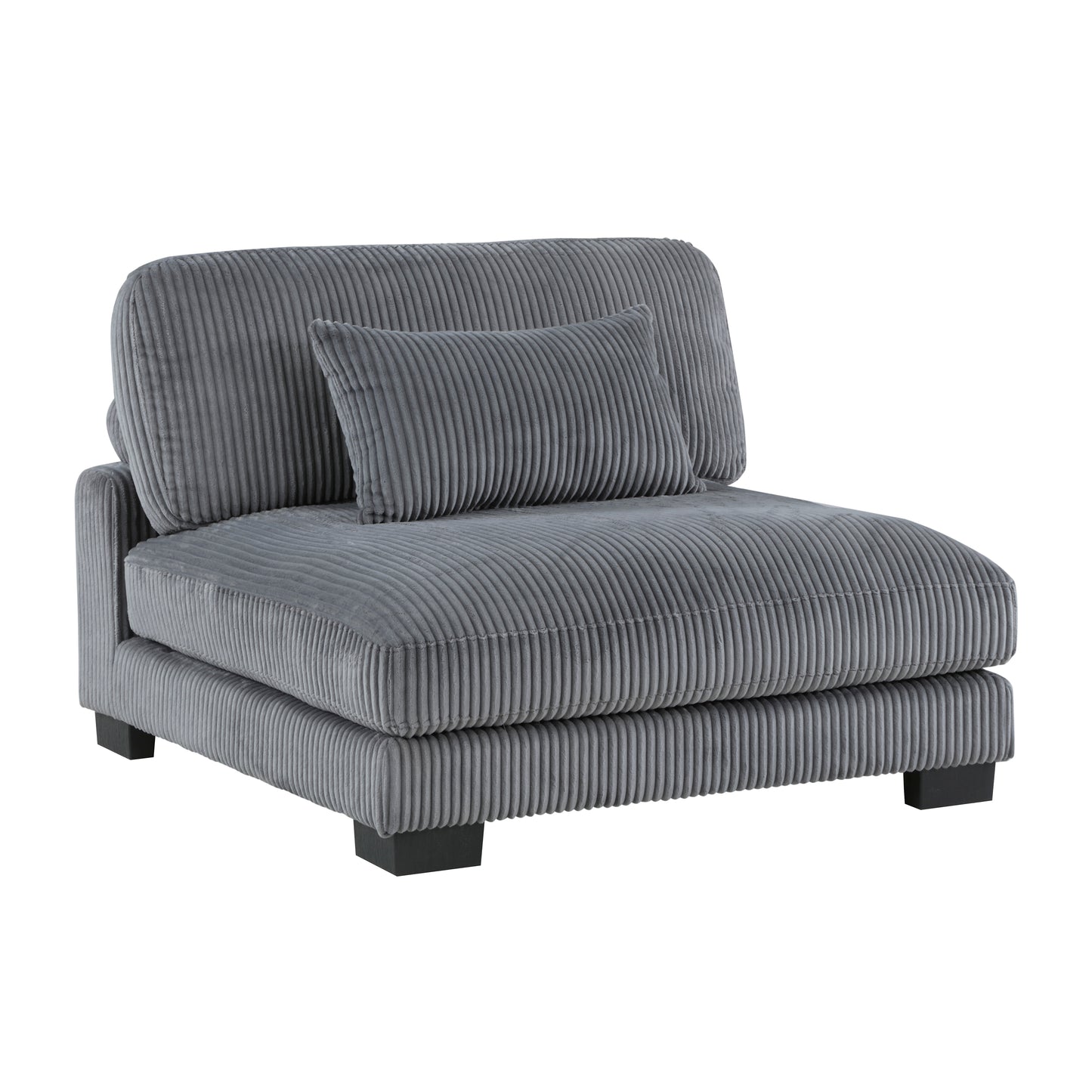 Homelegance Traverse Sectional Sofa in Gray 8555GY-3CR3AC