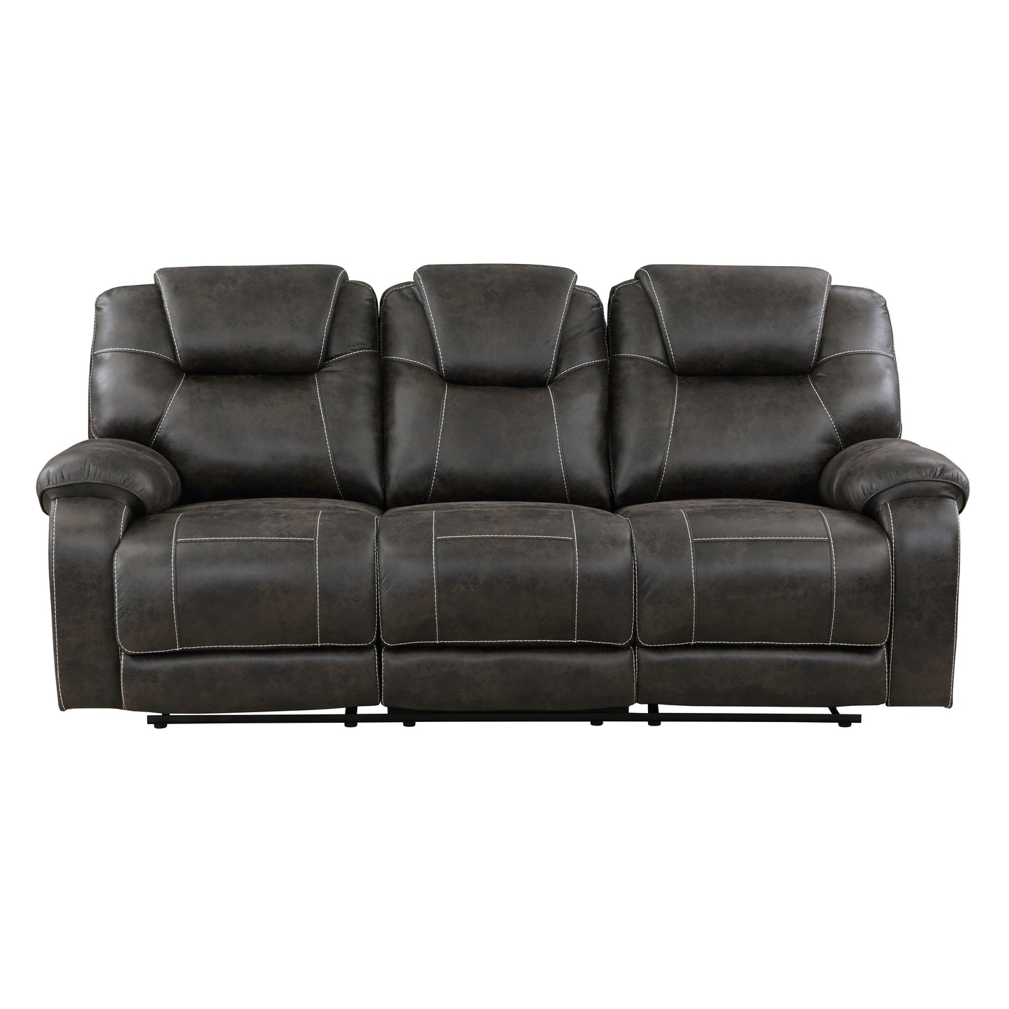 Homelegance Gainesville Chocolate Reclining Sectional Sofa 8560PM-3