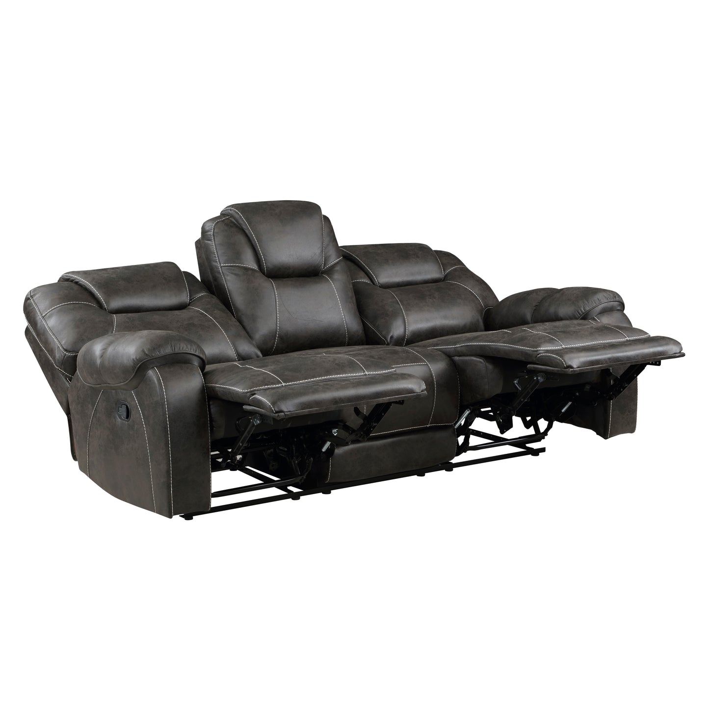 Homelegance Gainesville Chocolate Reclining Sectional Sofa 8560PM-3