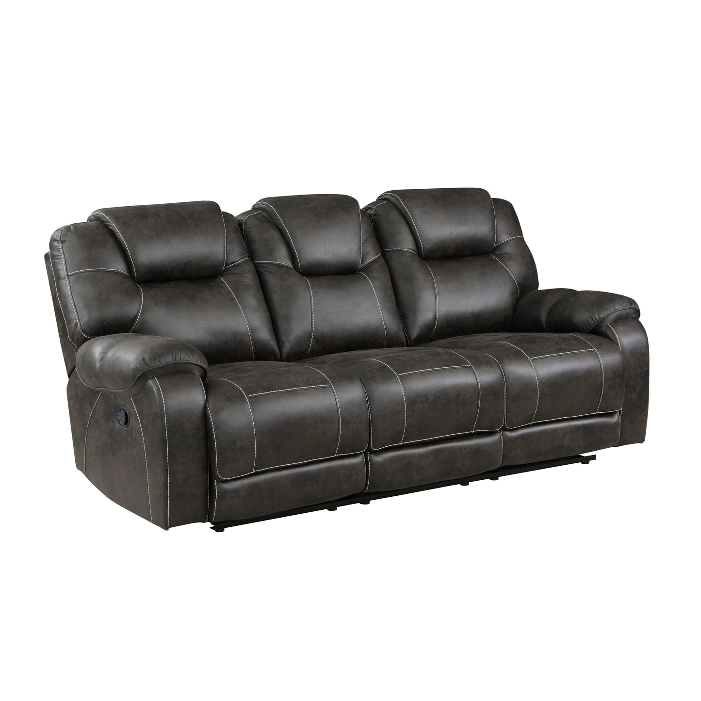 Homelegance Gainesville Chocolate Reclining Sectional Sofa 8560PM-3