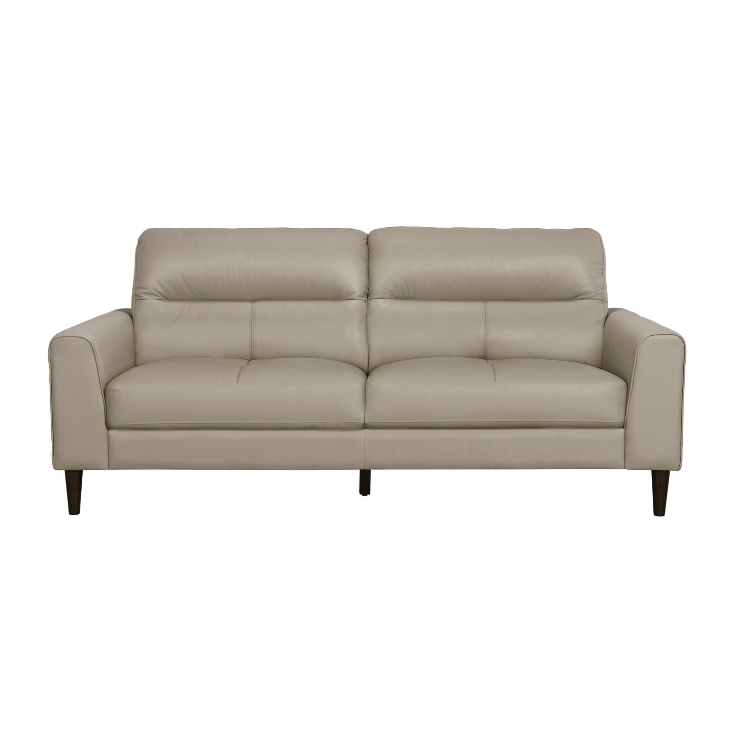 Homelegance Lewes Sectional Sofa in Latte Top Grain Leather 8566LTE-3