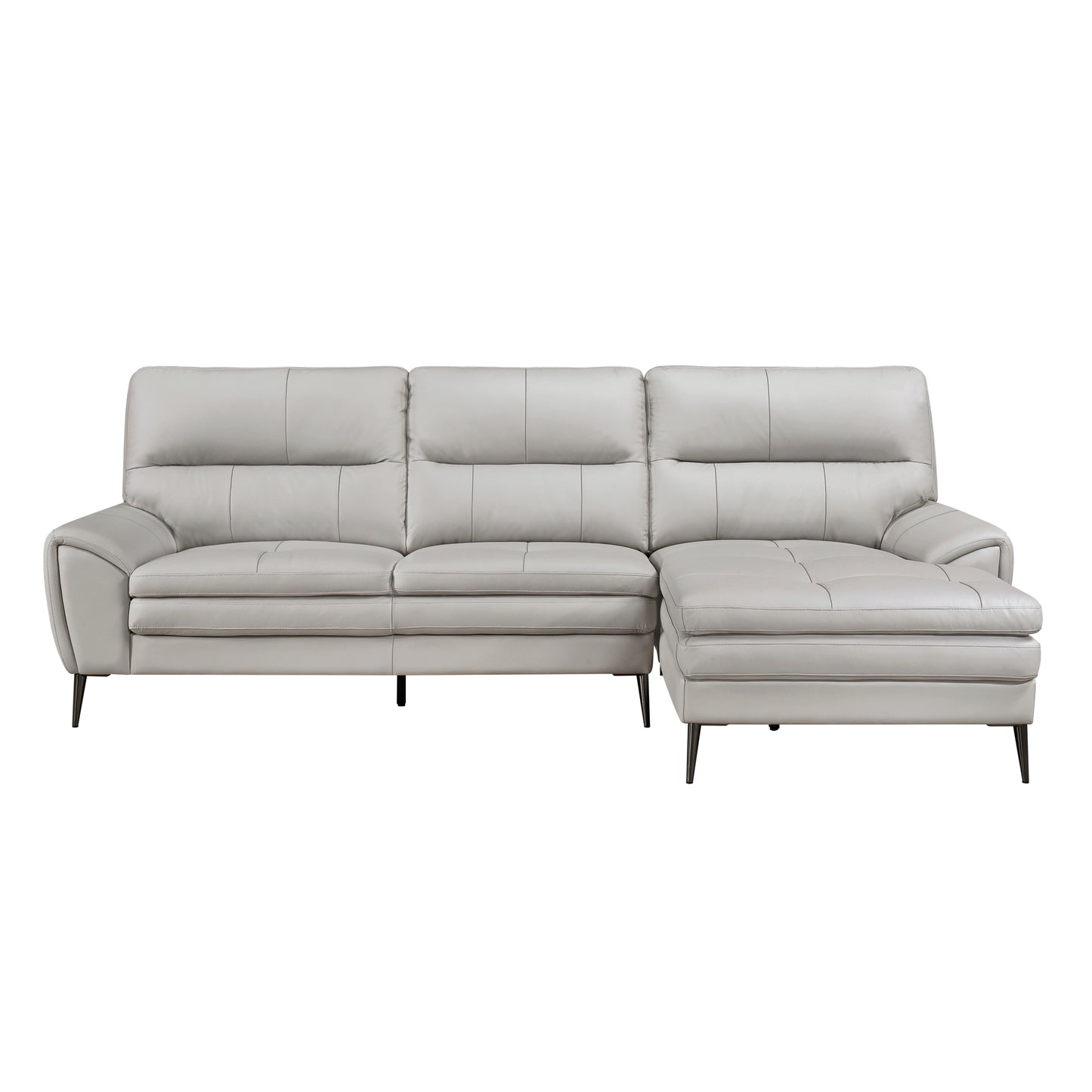 Homelegance Essex Sectional Sofa in Gray 8577GY-SC