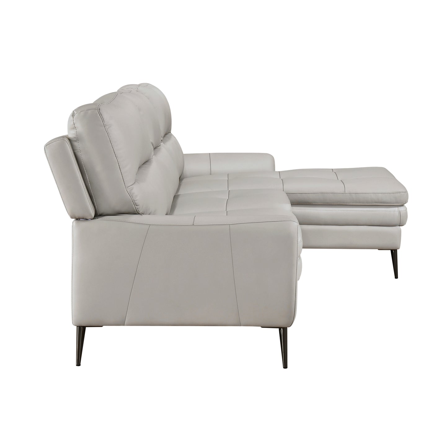 Homelegance Essex Sectional Sofa in Gray 8577GY-SC