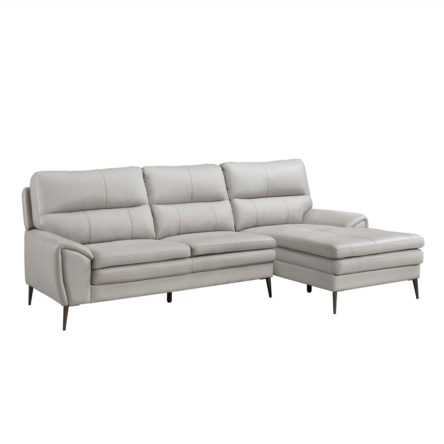 Homelegance Essex Sectional Sofa in Gray 8577GY-SC