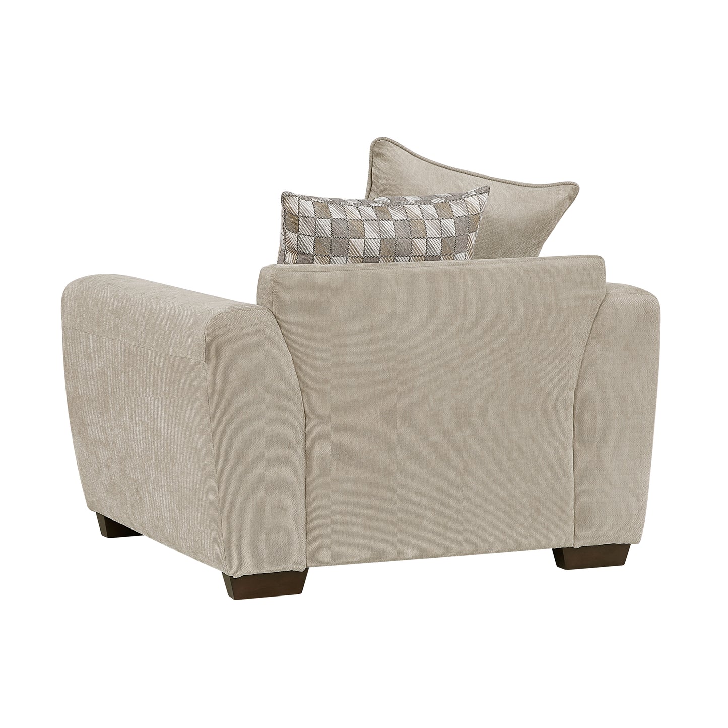Homelegance Silverthorne Accent Chair Light Brown Chenille Upholstery 8579SS-1