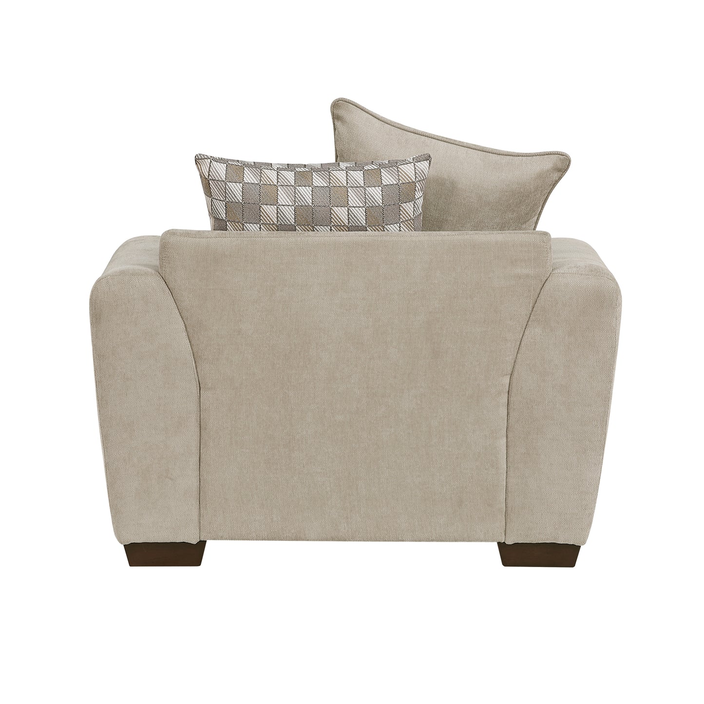 Homelegance Silverthorne Accent Chair Light Brown Chenille Upholstery 8579SS-1