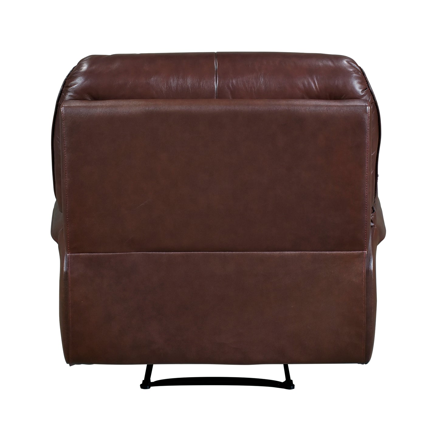 Homelegance Lyman Reclining Chair in Brown Leather 8588BR-1