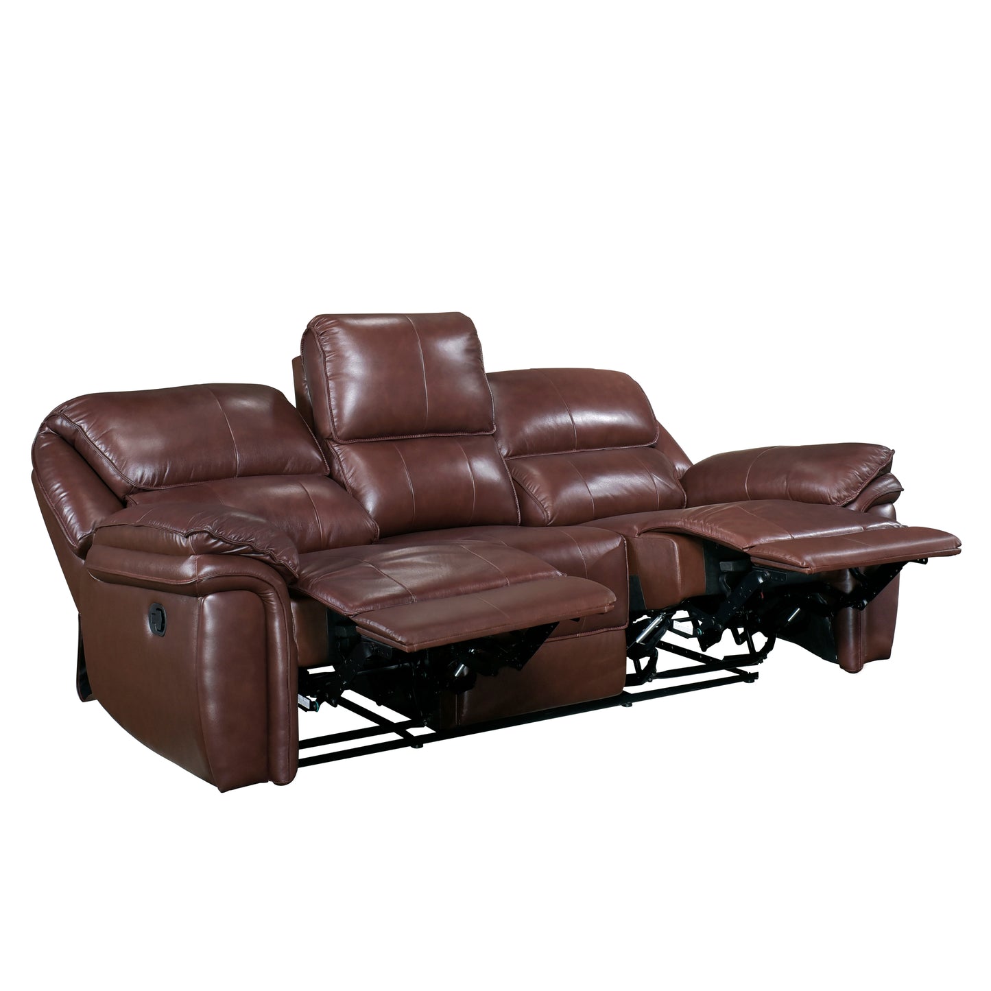 Homelegance Lyman Sectional Sofa in Rich Brown for Ultimate Comfort 8588BR-3