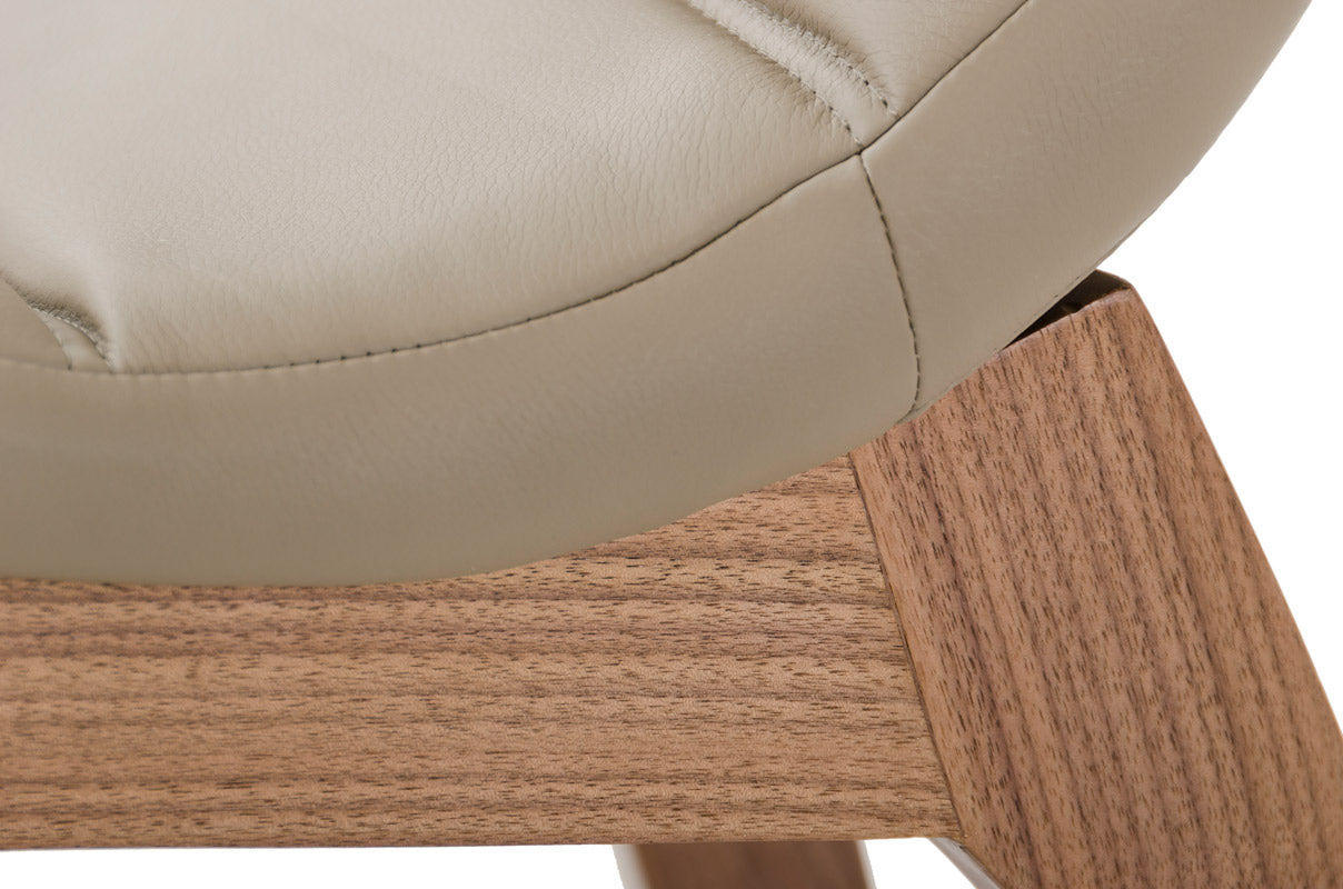 Liev Modern Leatherette Dining Chair