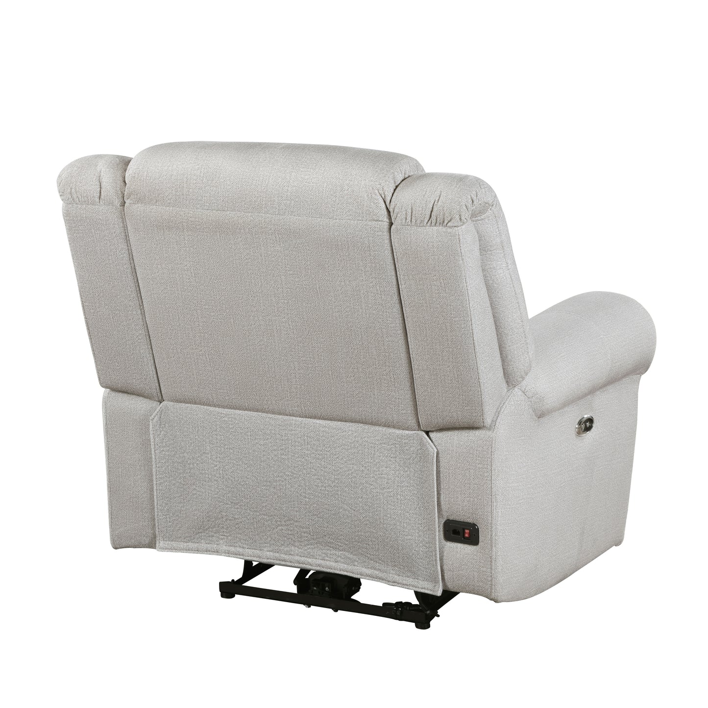 Homelegance Brennen Reclining Chair Power Recliner in Mist 9204MT-1PW