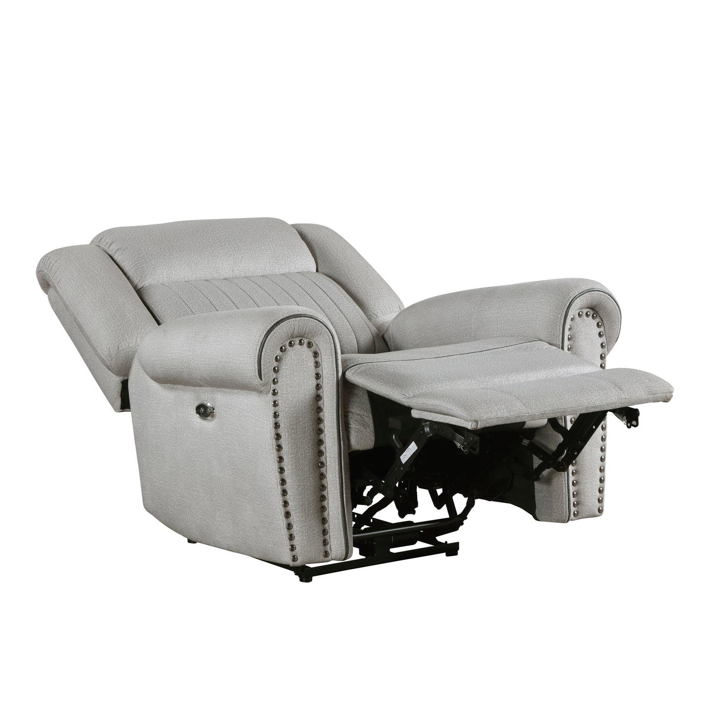 Homelegance Brennen Reclining Chair Power Recliner in Mist 9204MT-1PW