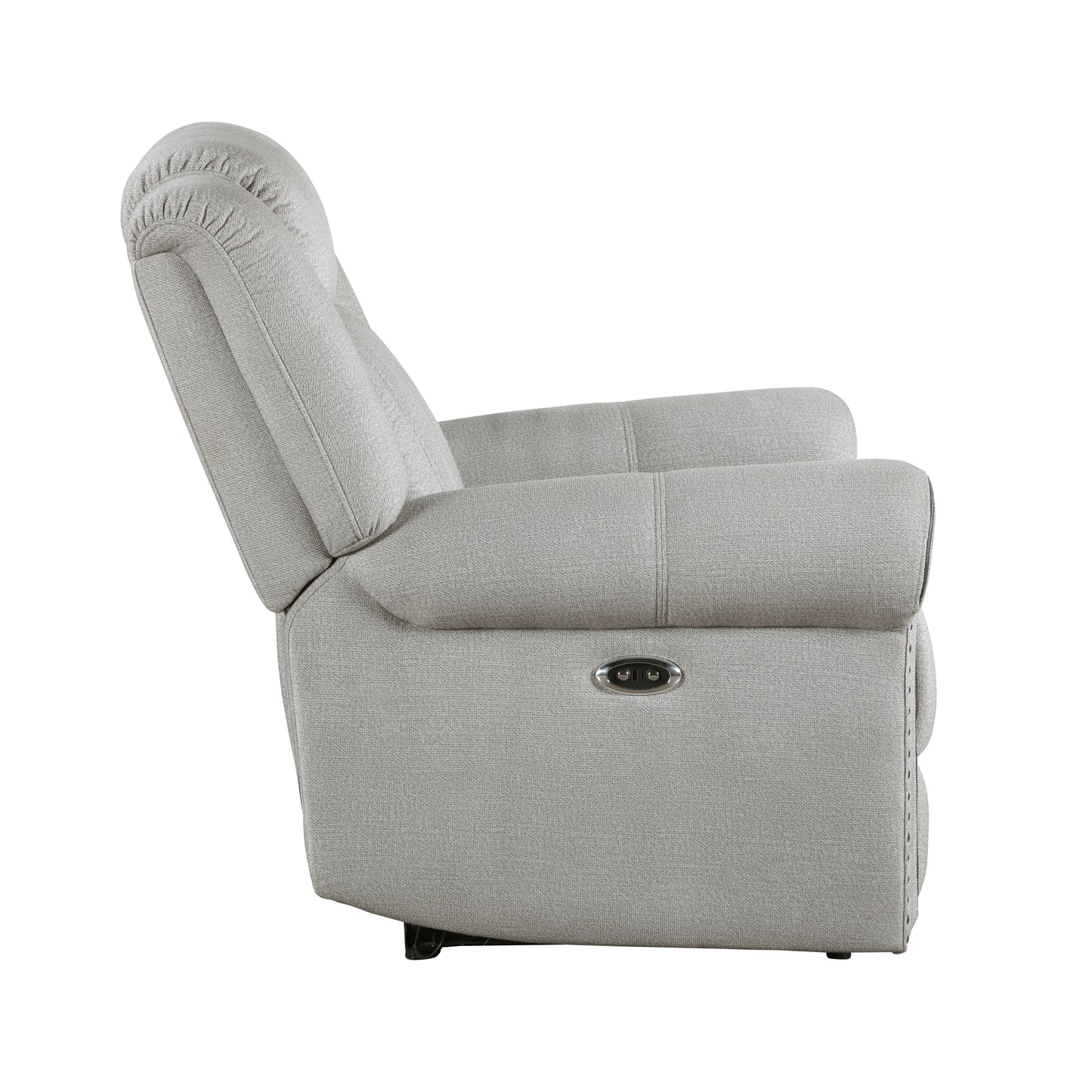 Homelegance Brennen Reclining Chair Power Recliner in Mist 9204MT-1PW