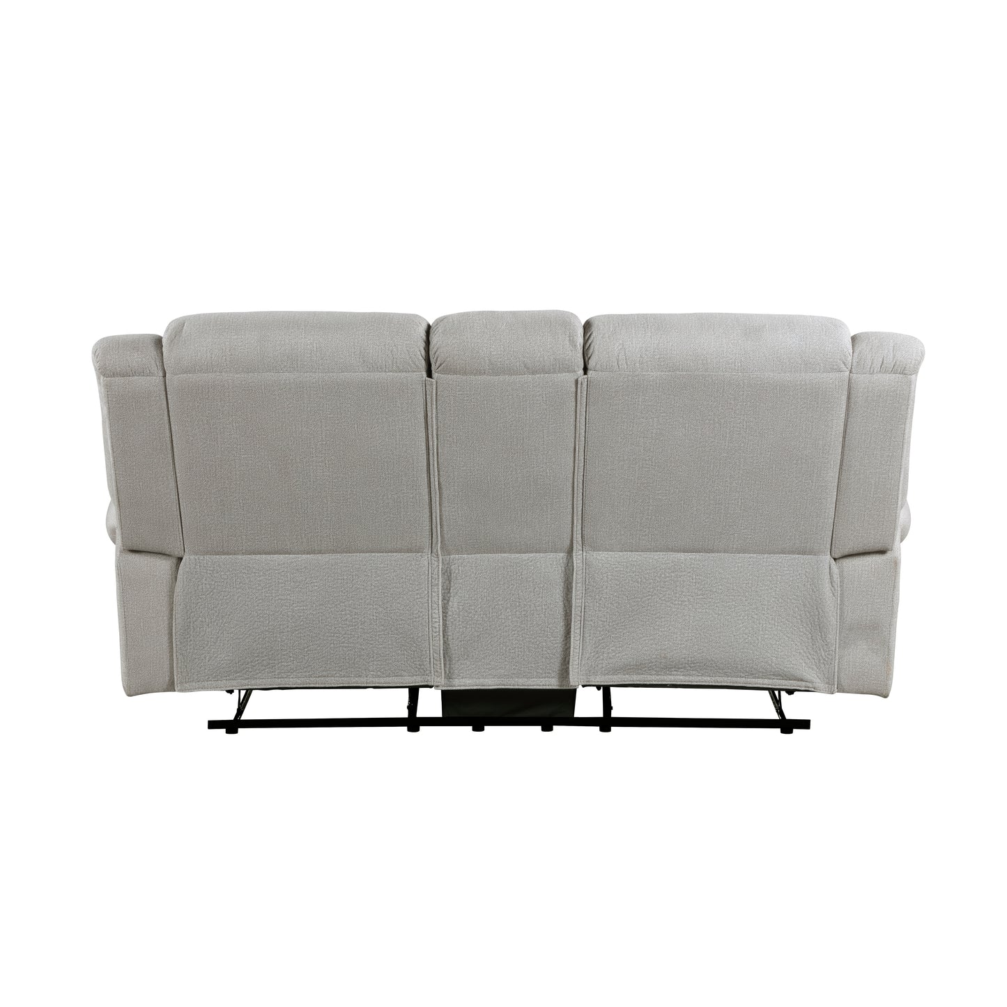 Homelegance Brennen Loveseat Reclining with Center Console in Mist 9204MT-2