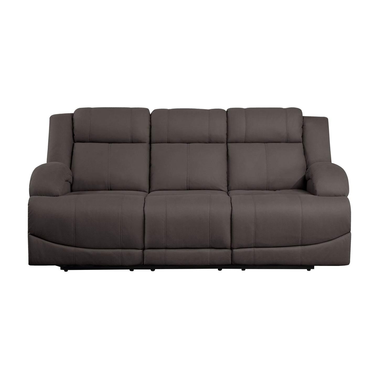 Homelegance Camryn Power Reclining Sofa in Chocolate 9207CHC-3PW