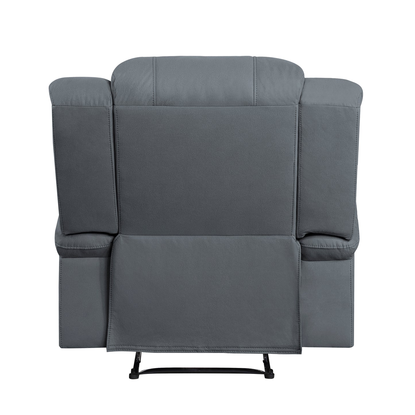 Homelegance Camryn Reclining Chair in Graphite Blue 9207GPB-1