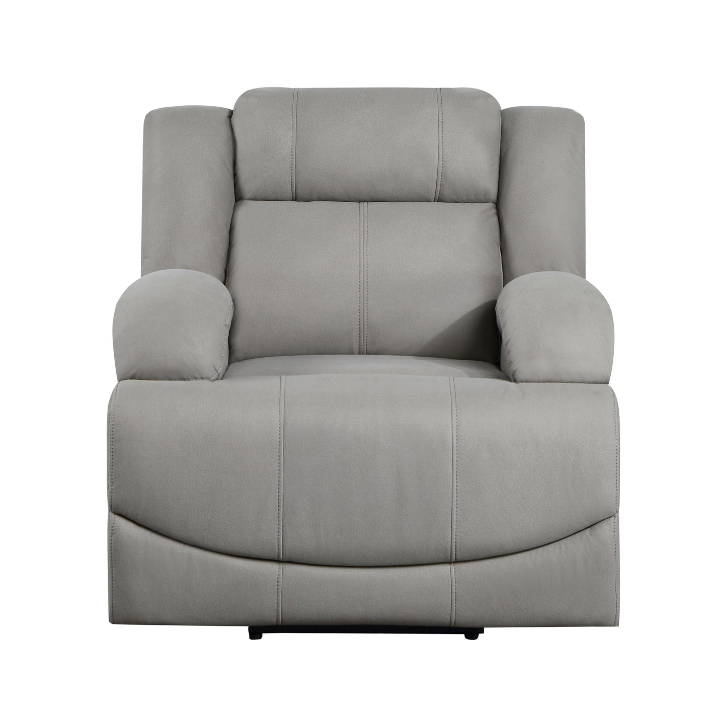 Homelegance Camryn Reclining Chair Power Recliner in Gray 9207GRY-1PW