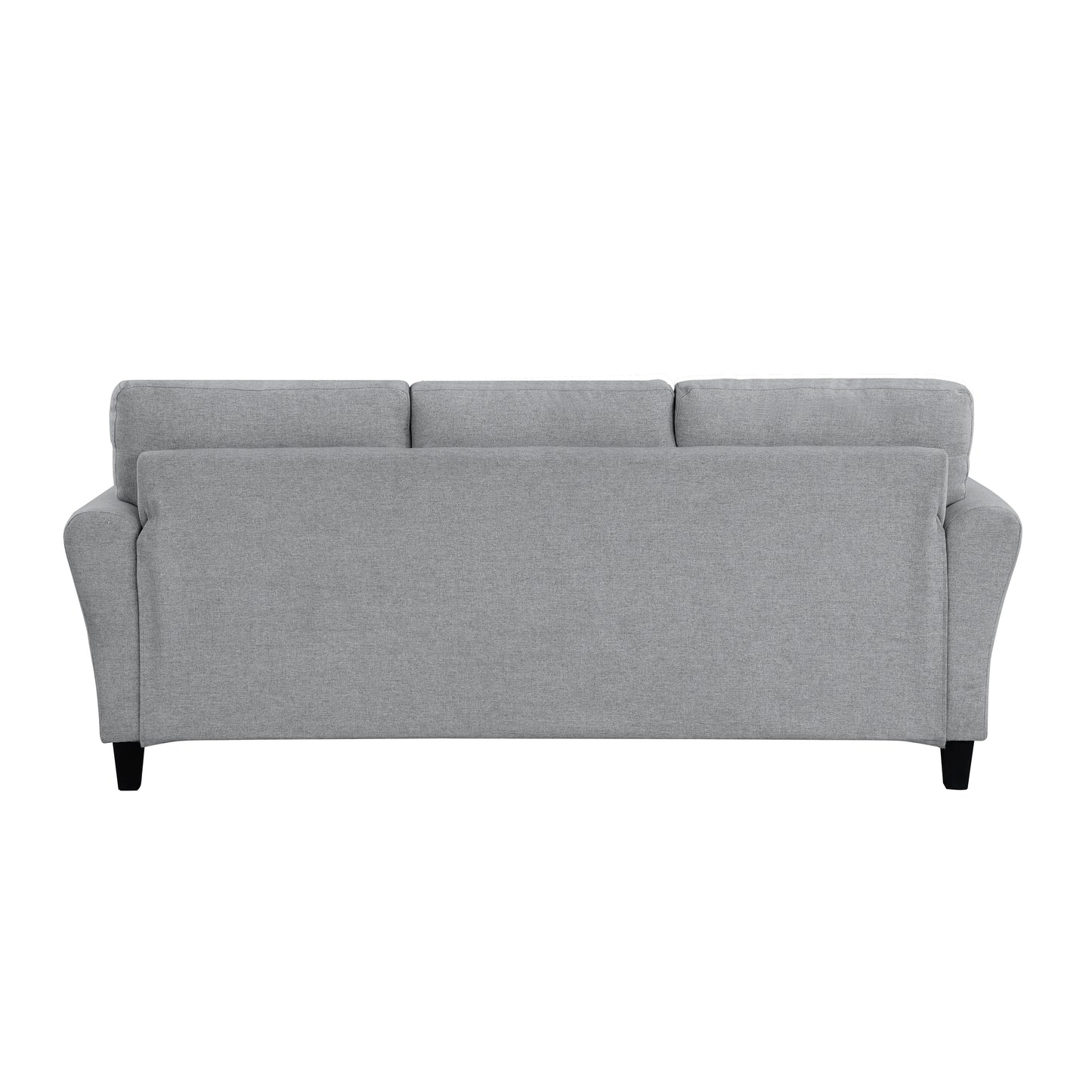 Homelegance Ellery Sectional Sofa Dark Gray Textured Upholstery 9209DG-3