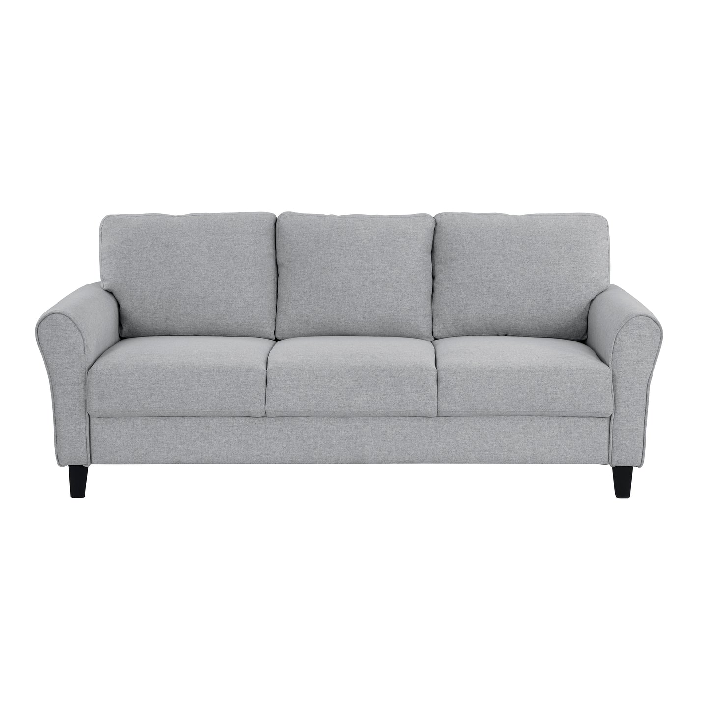 Homelegance Ellery Sectional Sofa Dark Gray Textured Upholstery 9209DG-3
