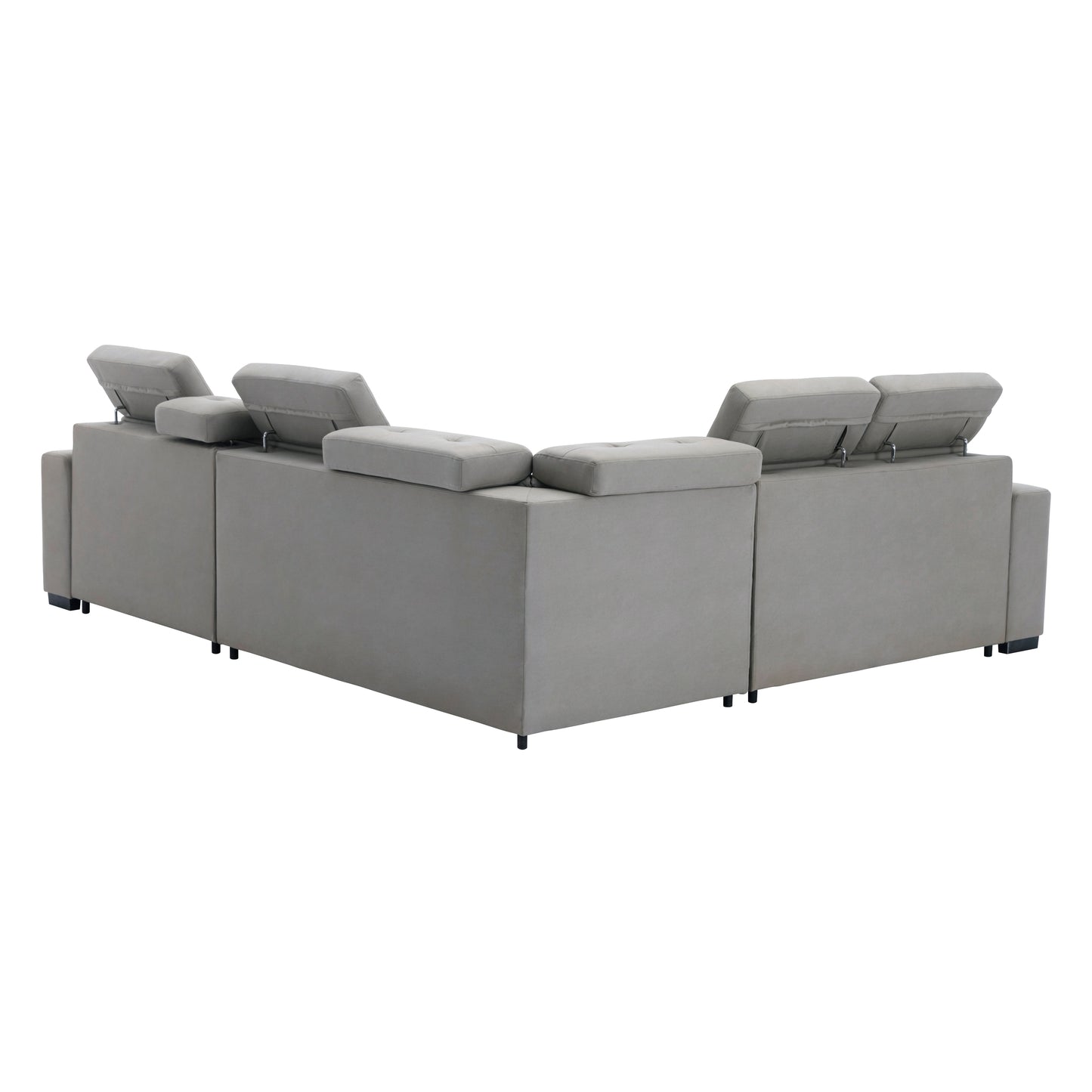 Homelegance Farrah Sectional Sofa in Gray 9219GY-SC for Stylish Living Spaces