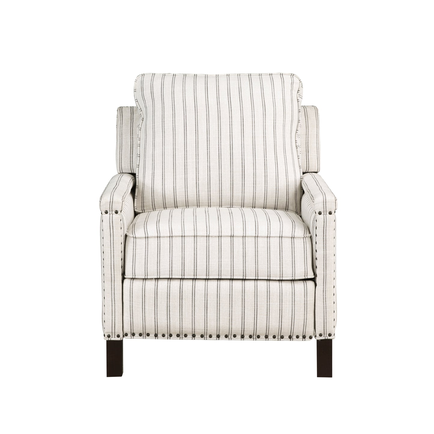 Homelegance Landrum Reclining Chair in Textured Beige and Gray 9257-1