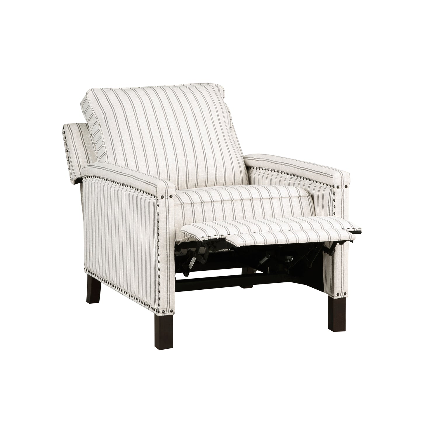 Homelegance Landrum Reclining Chair in Textured Beige and Gray 9257-1