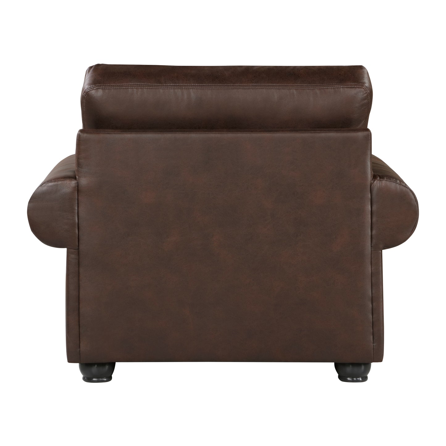 Homelegance Franklin Dark Brown Accent Chair with Nailhead Trim 9260DB-1