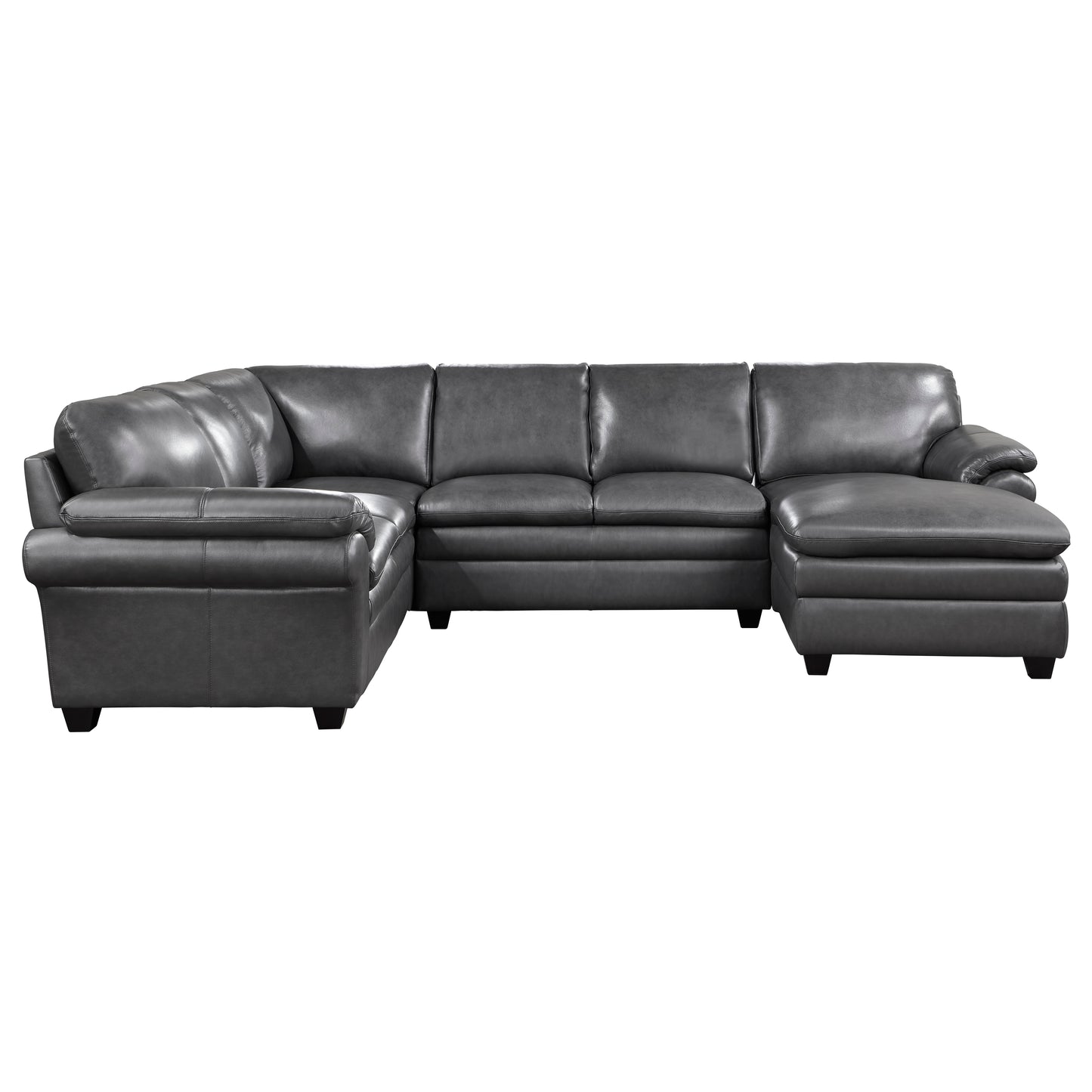 Homelegance Exton Sectional Sofa in Gray 9267GY-42LRC
