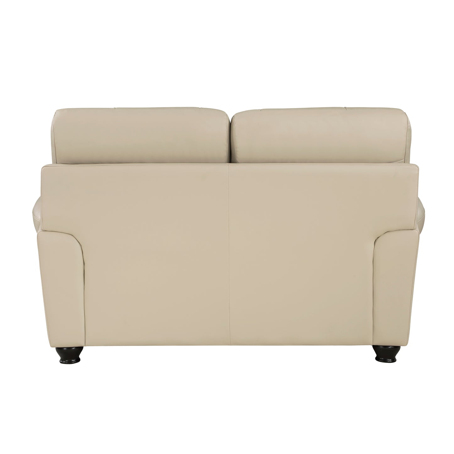 Homelegance Foxborough Loveseat in Cream Top Grain Leather 9269CR-2