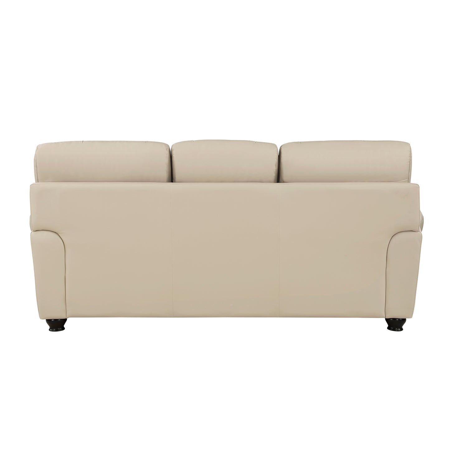 Homelegance Foxborough Sectional Sofa Cream Top-Grain Leather 9269CR-3