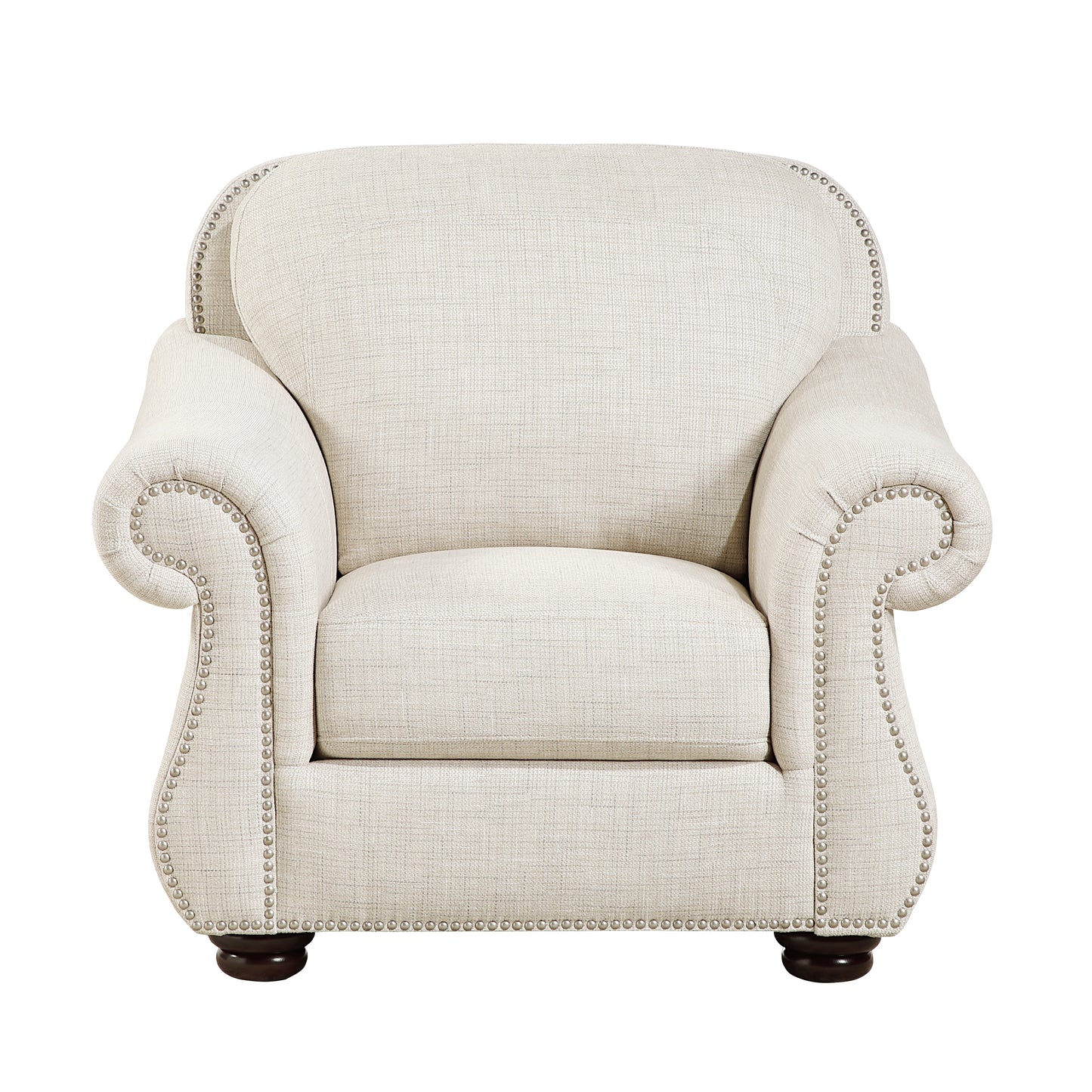 Homelegance Attleboro Accent Chair in Beige Upholstery 9270FBE-1