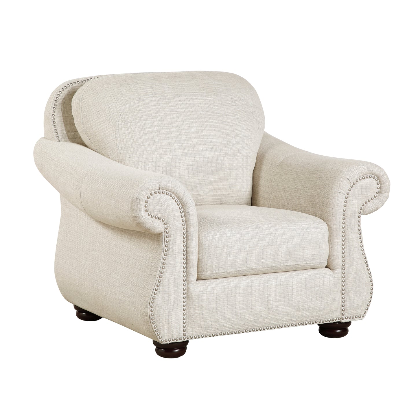 Homelegance Attleboro Accent Chair in Beige Upholstery 9270FBE-1