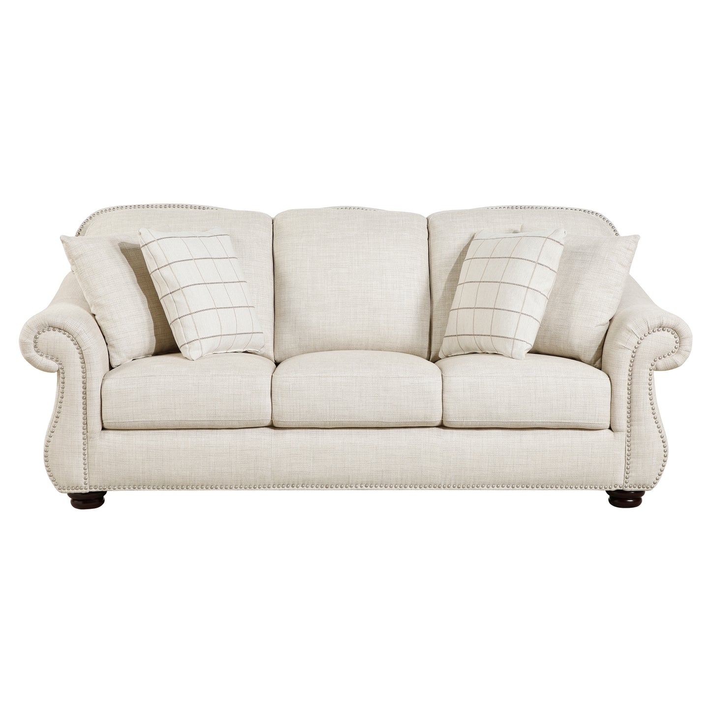 Homelegance Attleboro Sectional Sofa in Soft Fabric 9270FBE-3