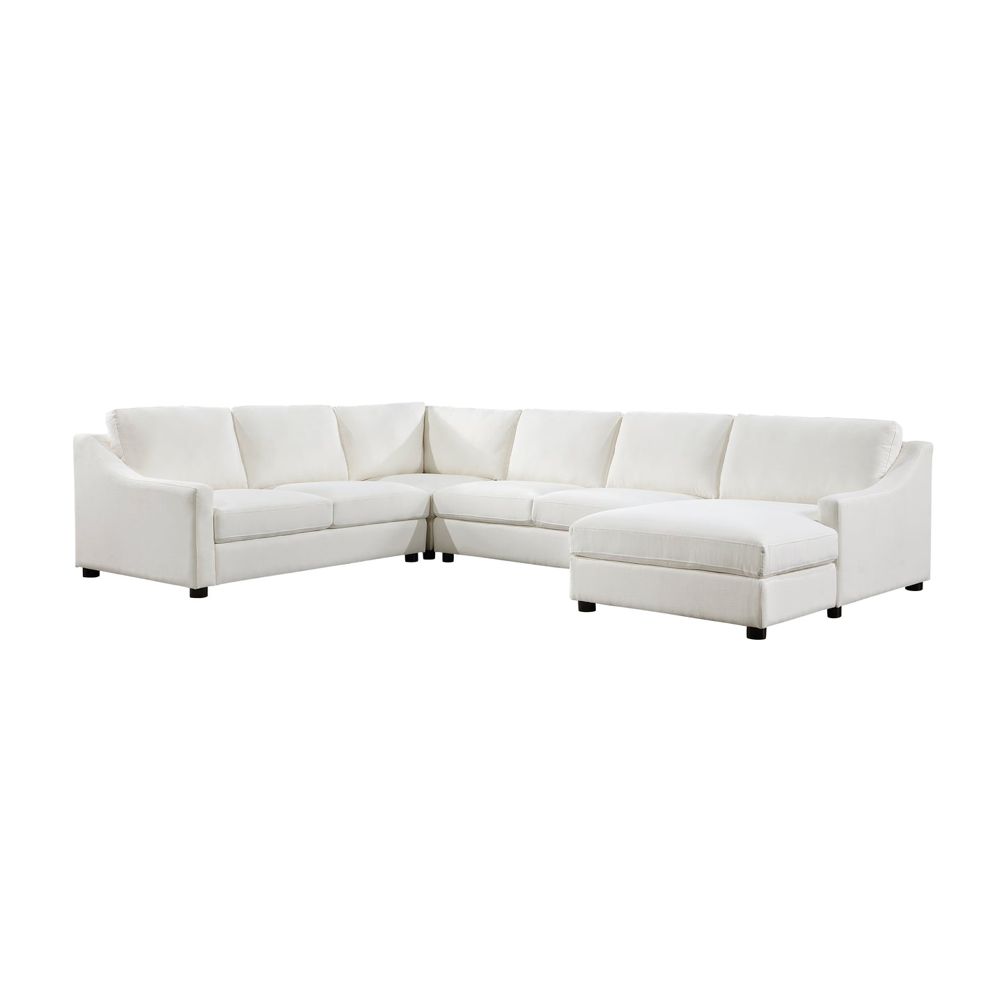 Homelegance Zayden Sectional Sofa in 9277VR-42LRC Stylish Comfort Design