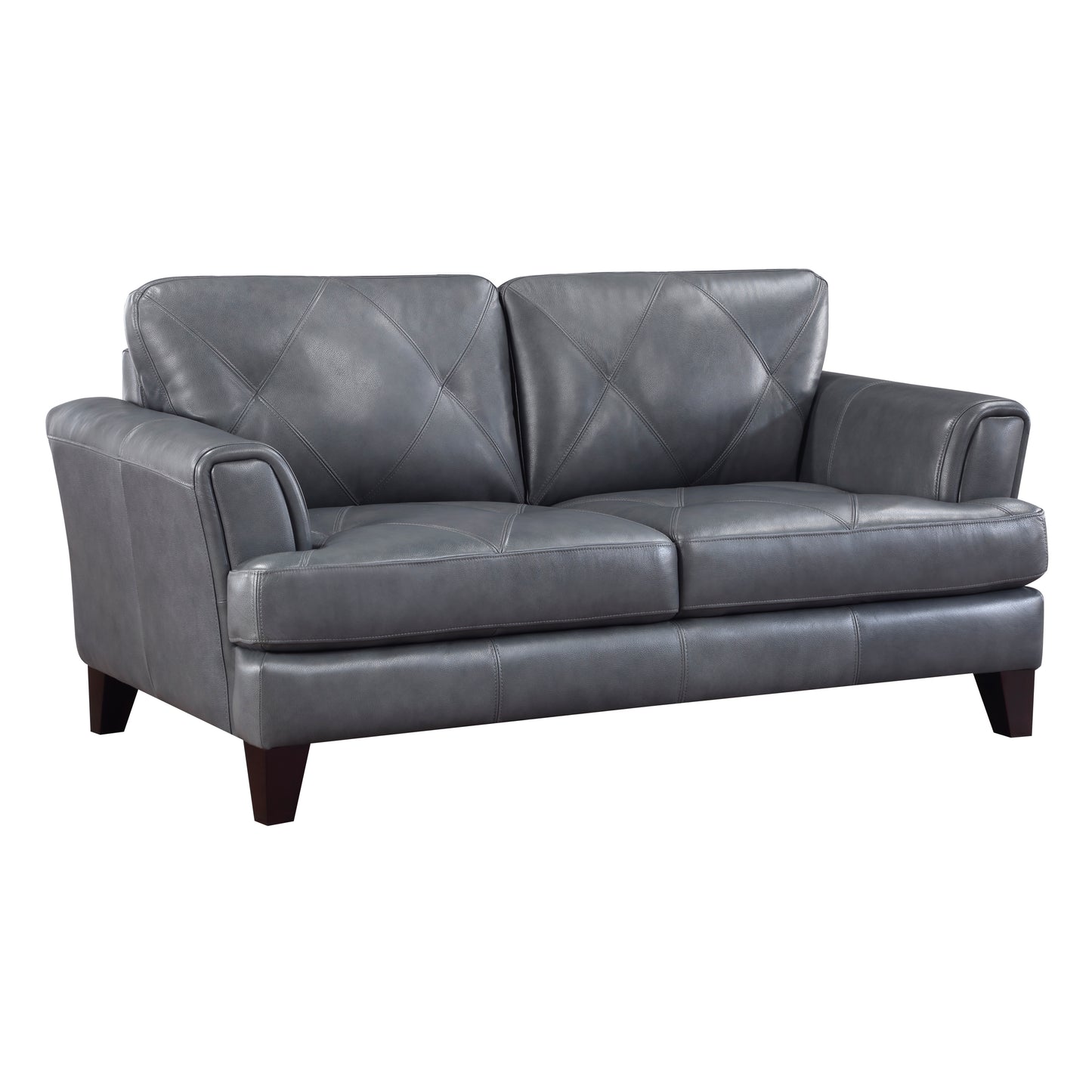 Homelegance Thierry Loveseat in Burnish Gray 9279BGY-2