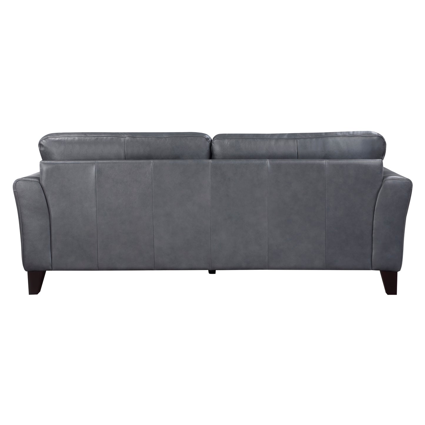 Homelegance Thierry Sectional Sofa in Burnish Gray Leather 9279BGY-3
