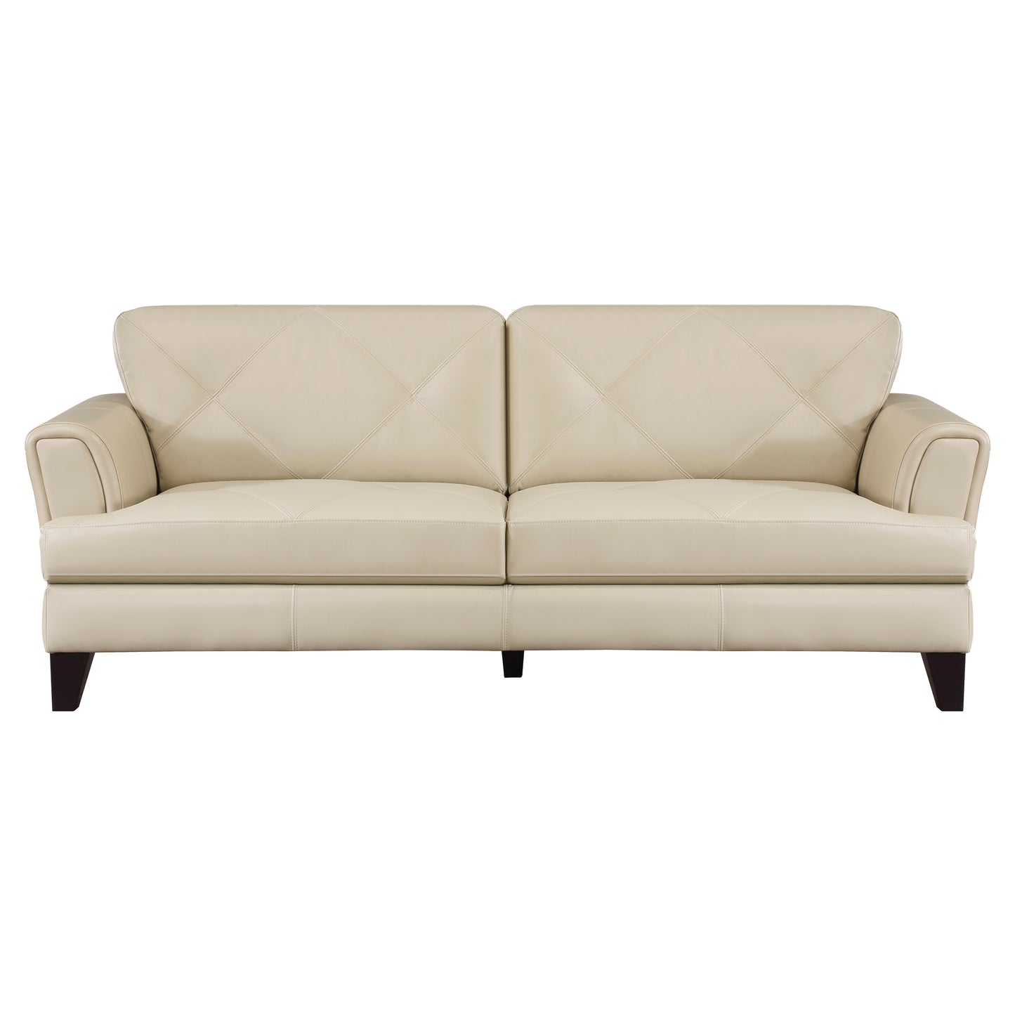 Homelegance Thierry Sectional Sofa Cream Leather Modern Elegance 9279CRM-3