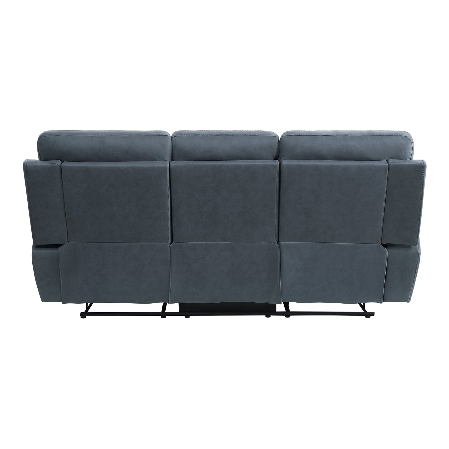 Homelegance Clifton Sectional Sofa Blue Polished Microfiber 9301BUE-3