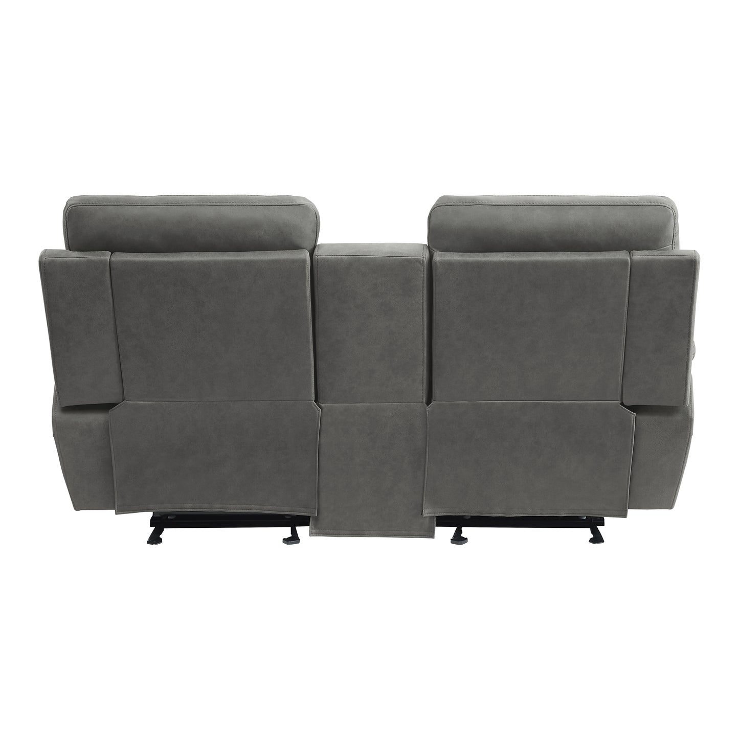 Homelegance Clifton Loveseat Glider Reclining Pewter 9301GRY-2