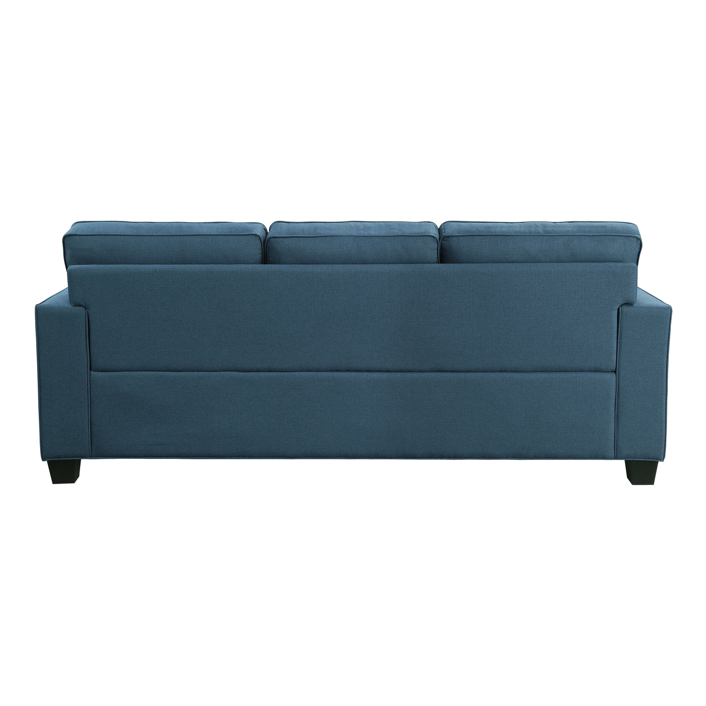 Homelegance Elmont Sectional Sofa in Luxurious Blue Textured Fabric 9327BU-3