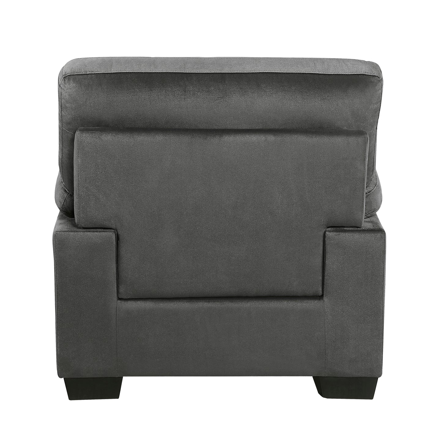 Homelegance Keighly Dark Gray Accent Chair with Textured Fabric 9328DG-1