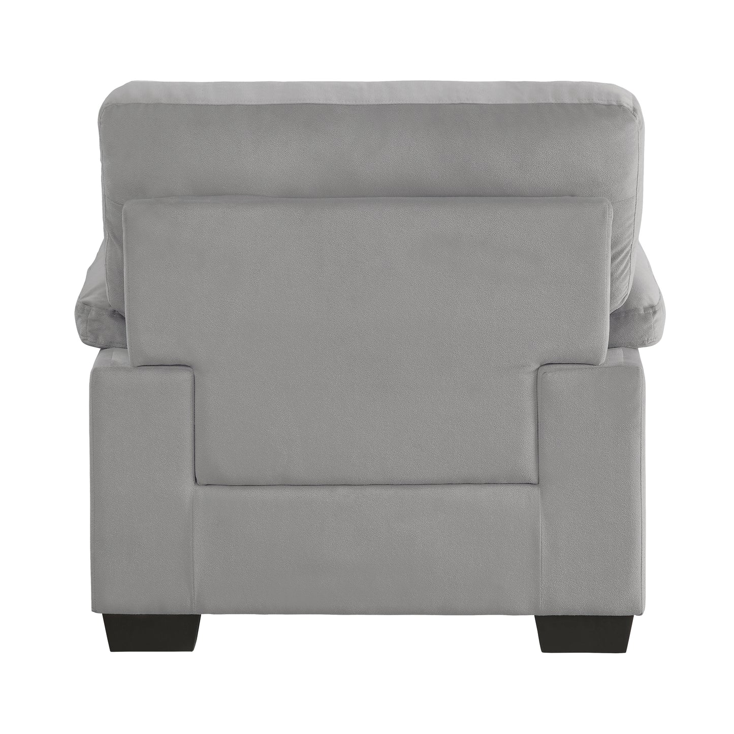 Homelegance Keighly Accent Chair in Textured Gray Fabric 9328GY-1