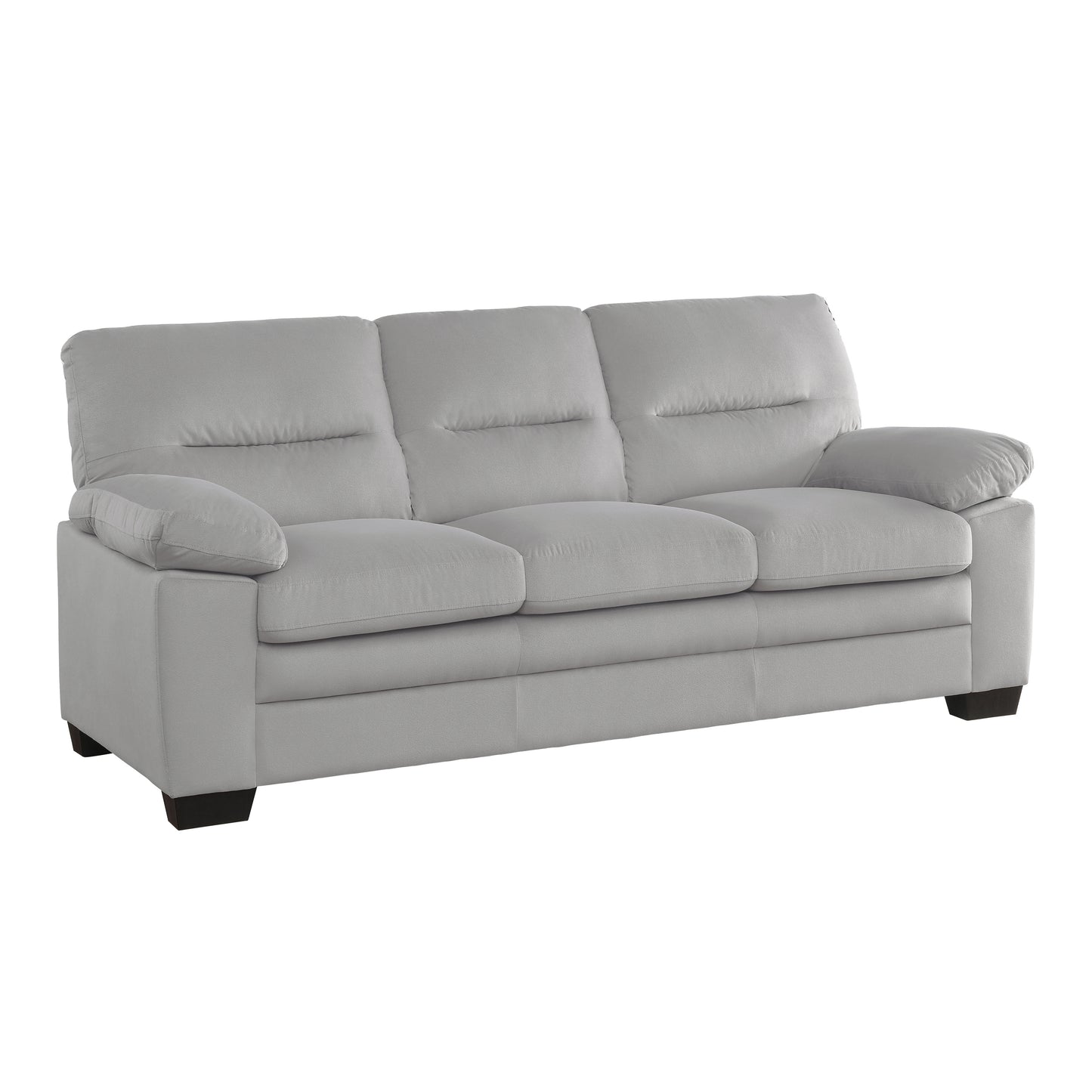 Homelegance Keighly Sectional Sofa Gray Fabric Plush Comfort 9328GY-3