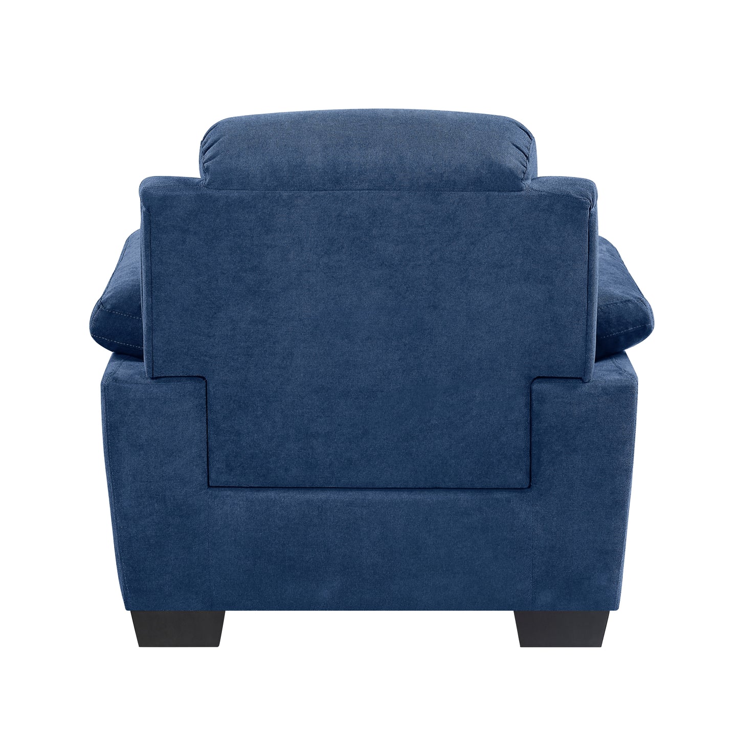 Homelegance Holleman Accent Chair in Textured Blue Fabric 9333BU-1