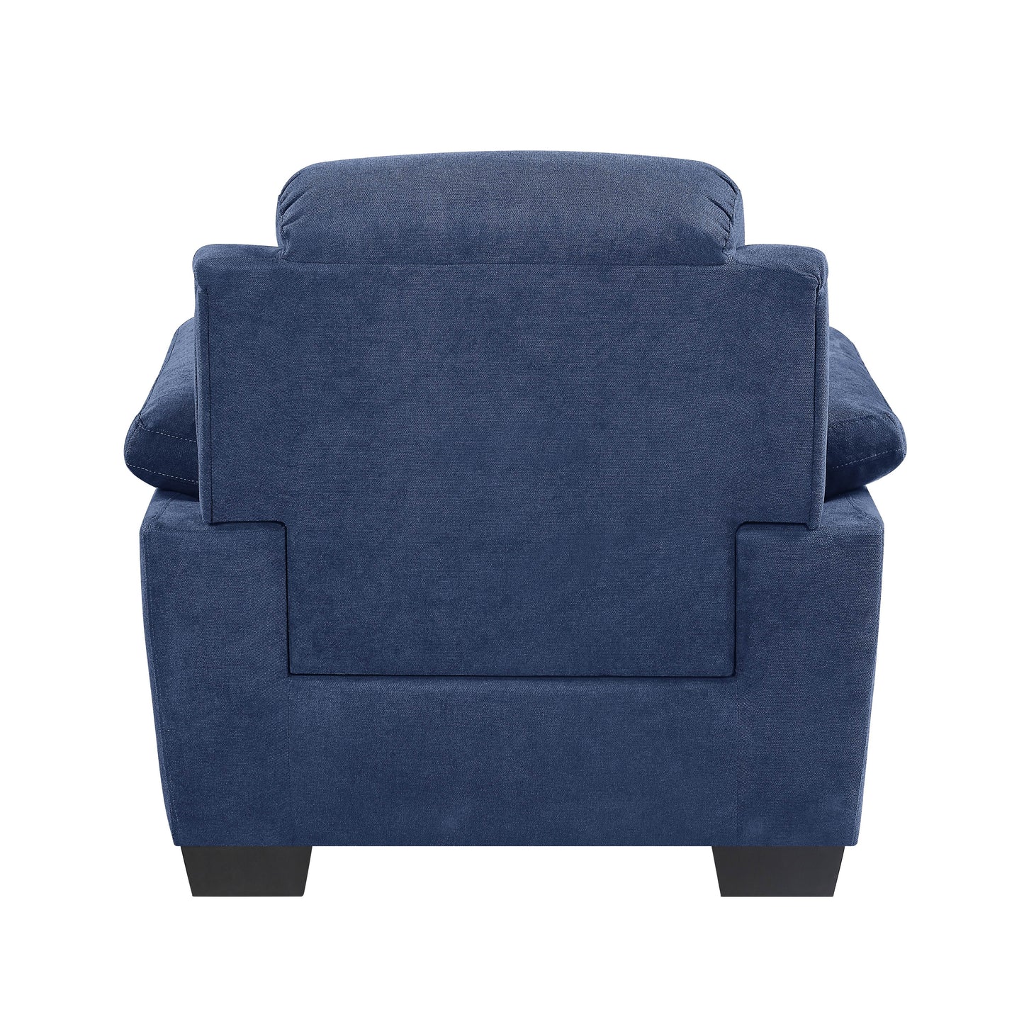 Homelegance Holleman Accent Chair in Textured Blue Fabric 9333BU-1