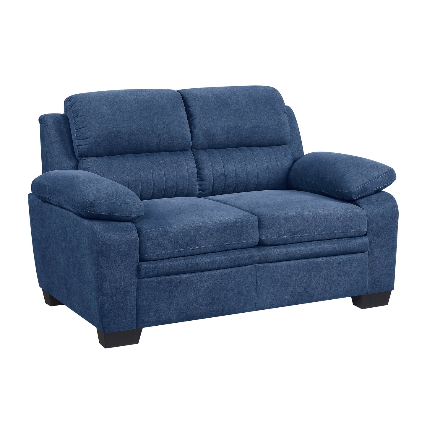 Homelegance Holleman Blue Textured Sectional Sofa Set 9333BU-2