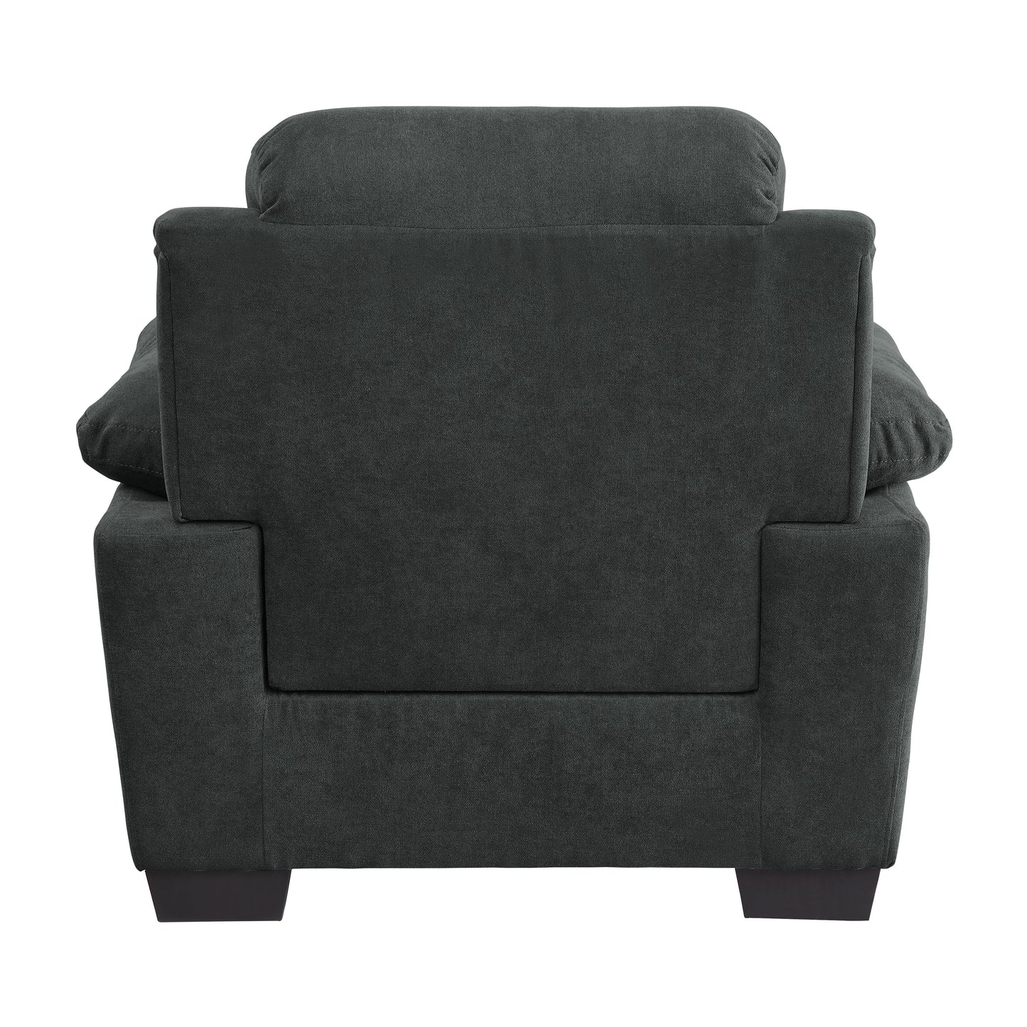 Homelegance Holleman Dark Gray Textured Fabric Accent Chair 9333DG-1