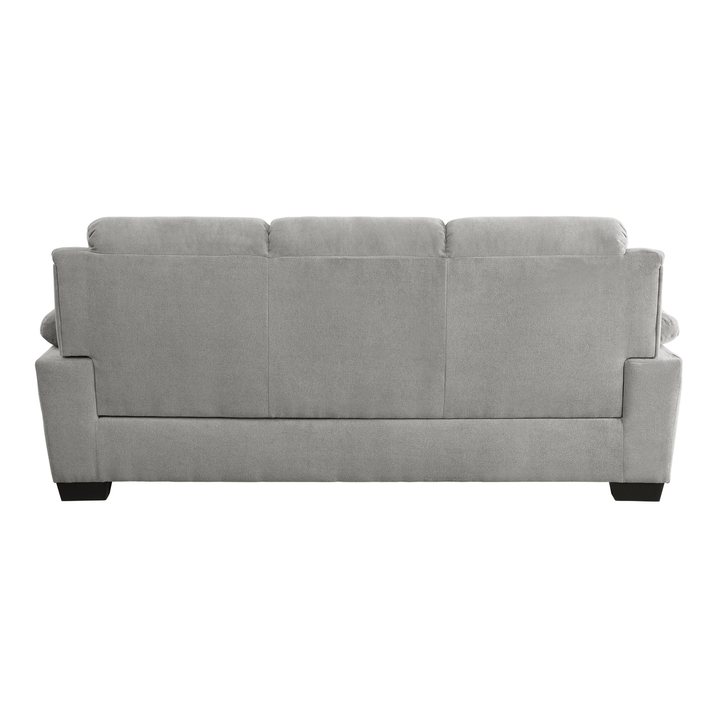 Homelegance Holleman Sectional Sofa Gray Textured Fabric Plush Comfort 9333GY-3
