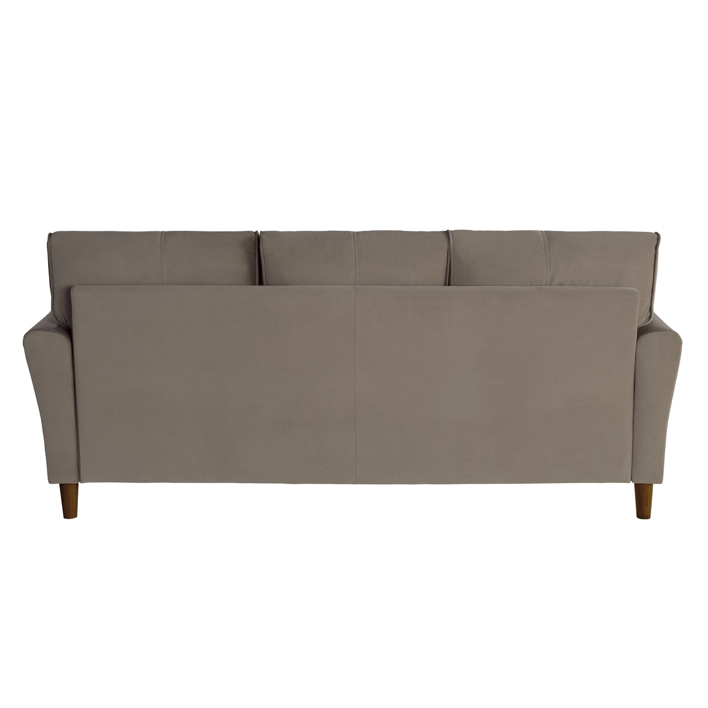 Homelegance Dunleith Sectional Sofa in Luxurious Brown Velvet 9348BRW-3