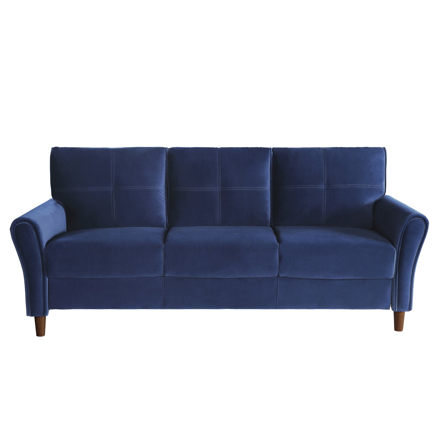 Homelegance Dunleith Sectional Sofa in Luxurious Blue Velvet 9348BUE-3
