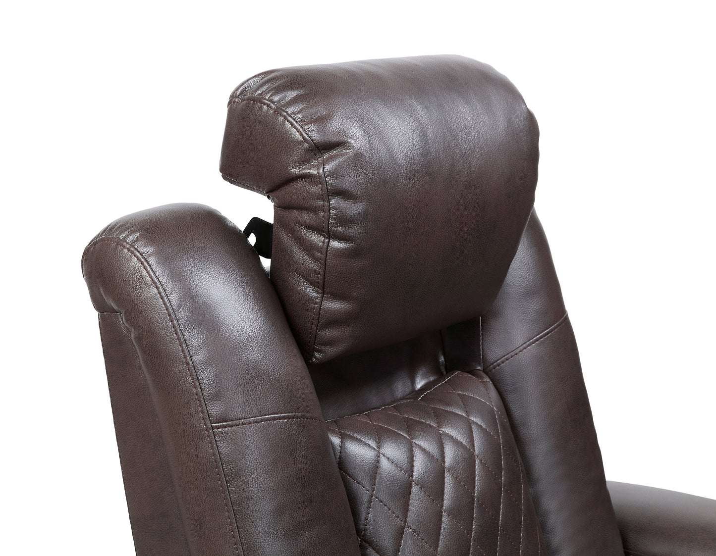 Homelegance Caelan Reclining Chair Power Recliner Dark Brown 9366DB-1PWH